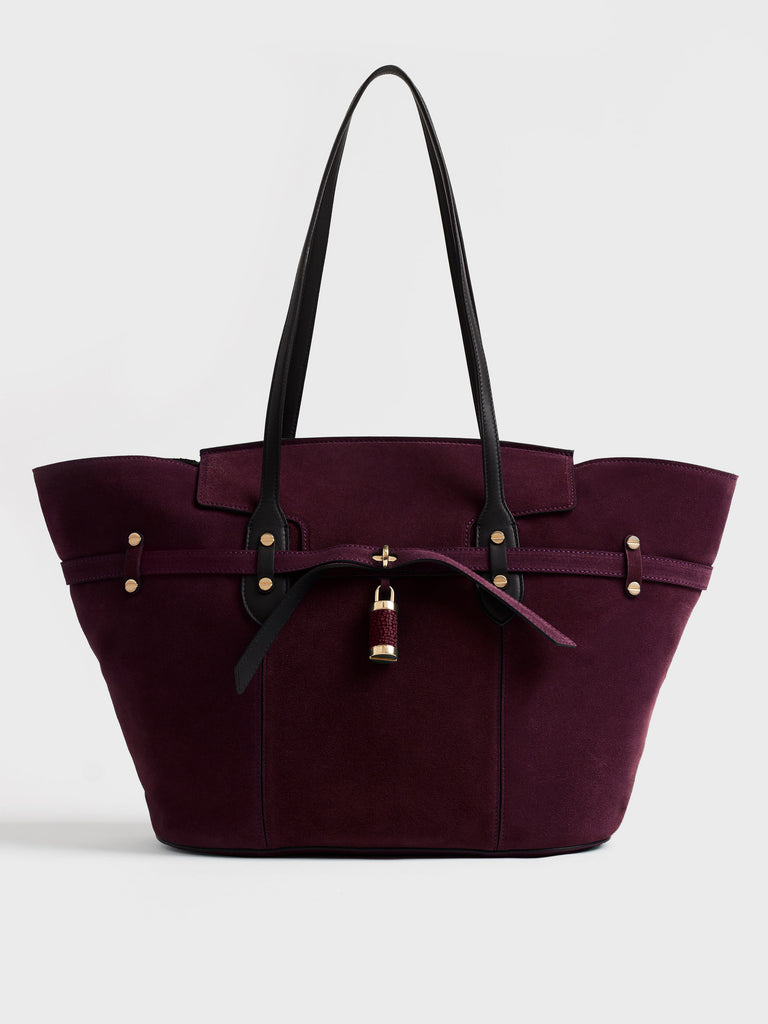 Borsa a spalla in pelle - PREMIERE BORSA SHOPPING LARGE - Borbonese