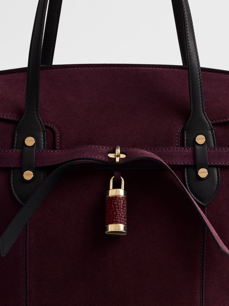 Borsa a spalla in pelle - PREMIERE BORSA SHOPPING LARGE - Borbonese