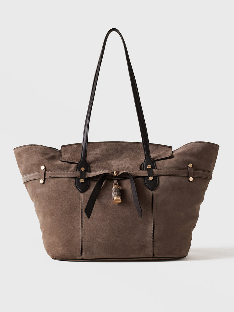 Borsa a spalla in pelle - PREMIERE BORSA SHOPPING LARGE - Borbonese