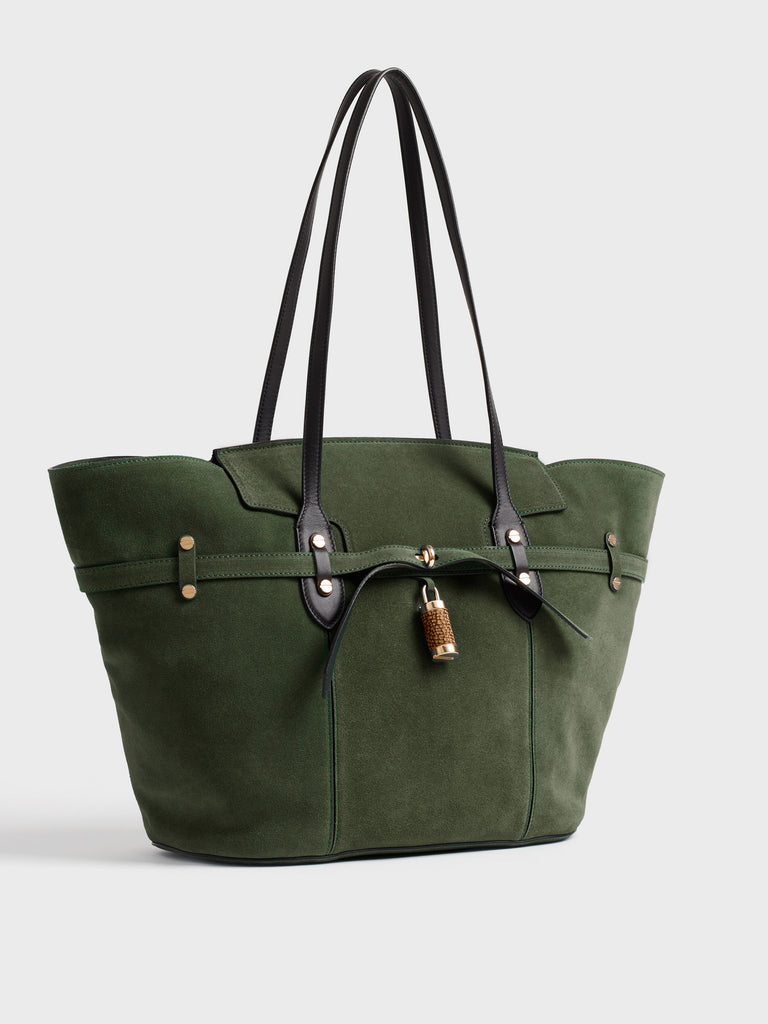 Borsa a spalla in pelle - PREMIERE BORSA SHOPPING LARGE - Borbonese