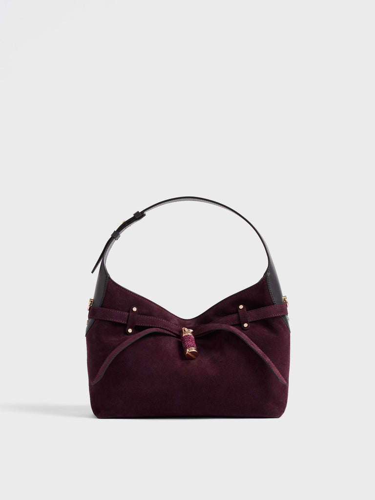 Borsa a spalla in pelle - PREMIERE BORSA HOBO SMALL - Borbonese