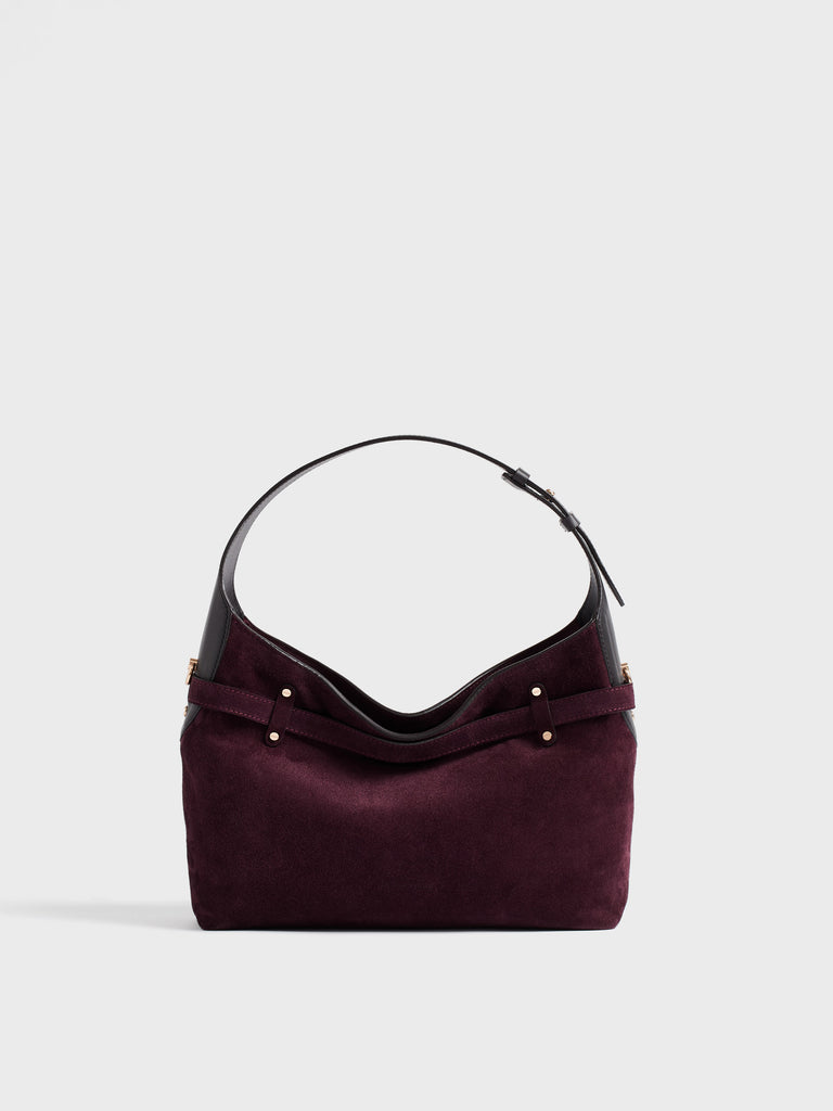 Borsa a spalla in pelle - PREMIERE BORSA HOBO SMALL - Borbonese