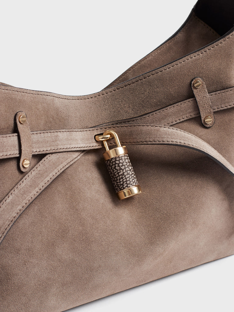 Borsa a spalla in pelle - PREMIERE BORSA HOBO SMALL - Borbonese