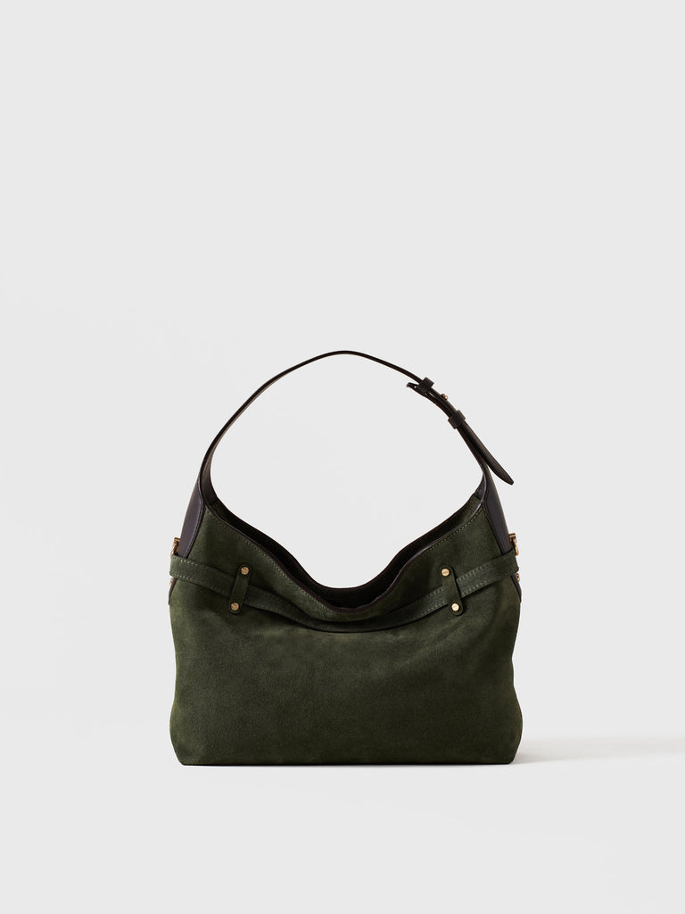 Borsa a spalla in pelle - PREMIERE BORSA HOBO SMALL - Borbonese