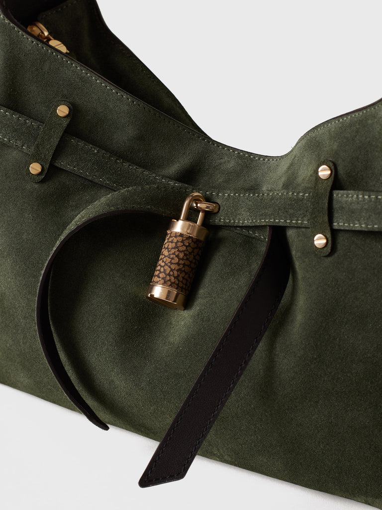 Borsa a spalla in pelle - PREMIERE BORSA HOBO SMALL - Borbonese