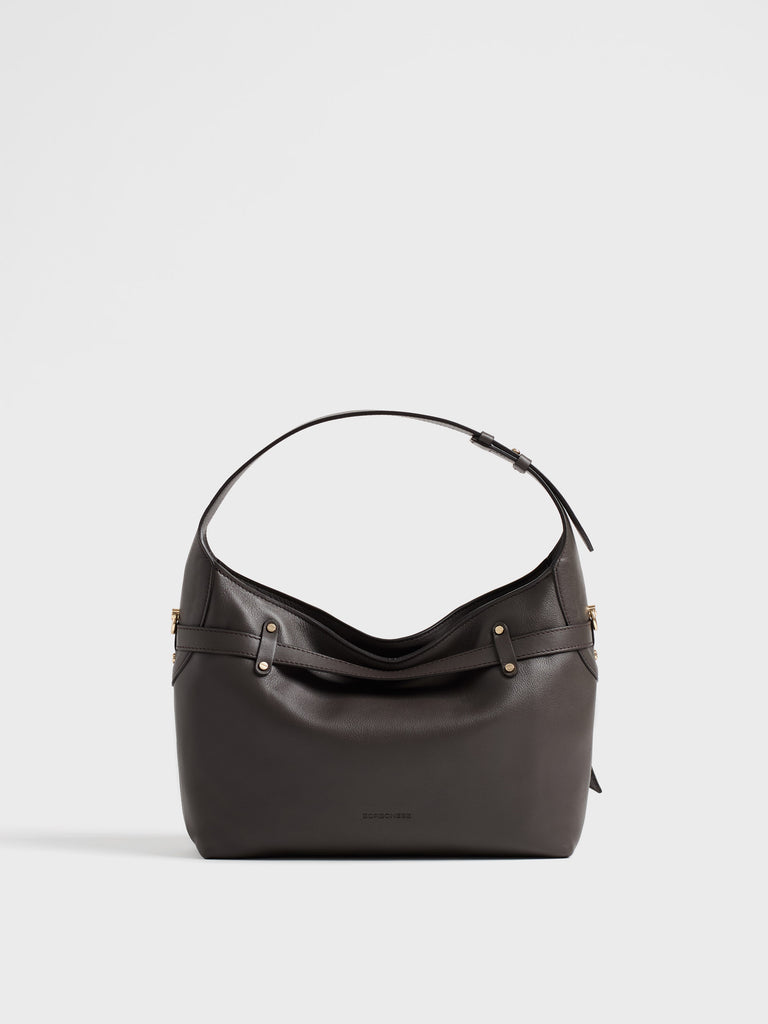 Borsa a spalla in pelle - PREMIERE BORSA HOBO SMALL - Borbonese
