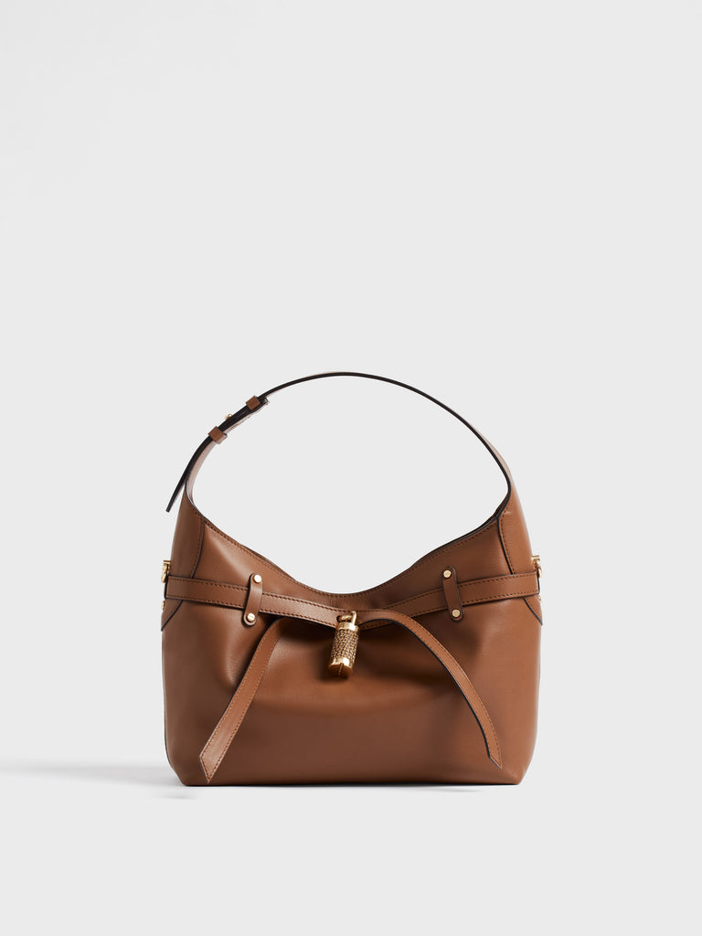 Borsa a spalla in pelle - PREMIERE BORSA HOBO SMALL - Borbonese