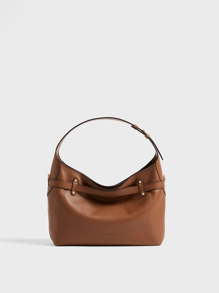 Borsa a spalla in pelle - PREMIERE BORSA HOBO SMALL - Borbonese