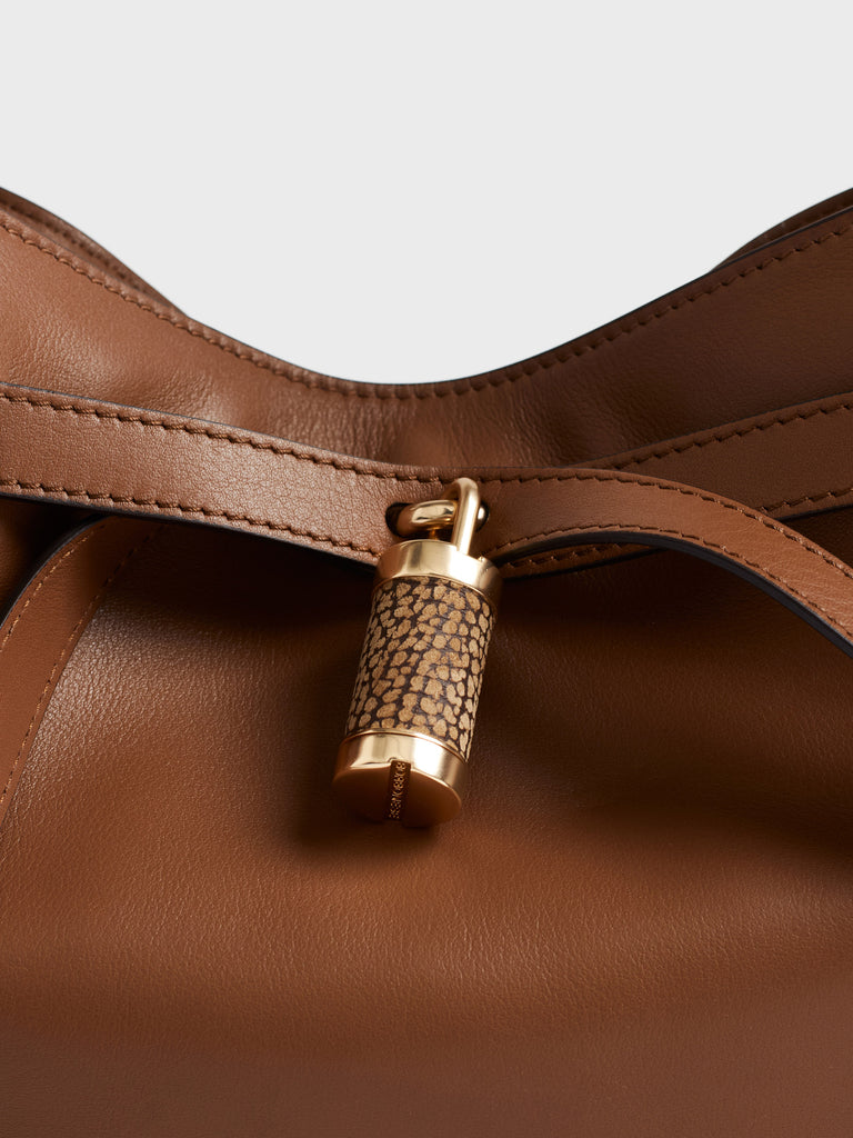 Borsa a spalla in pelle - PREMIERE BORSA HOBO SMALL - Borbonese