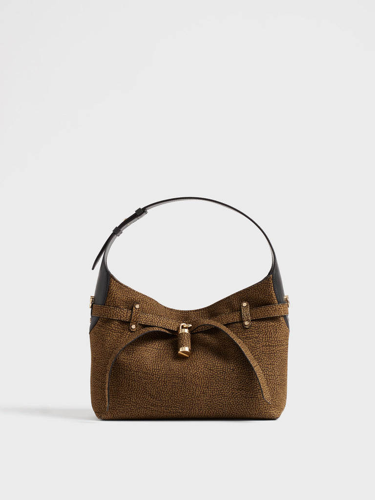 Borsa a spalla in pelle - PREMIERE BORSA HOBO SMALL - Borbonese