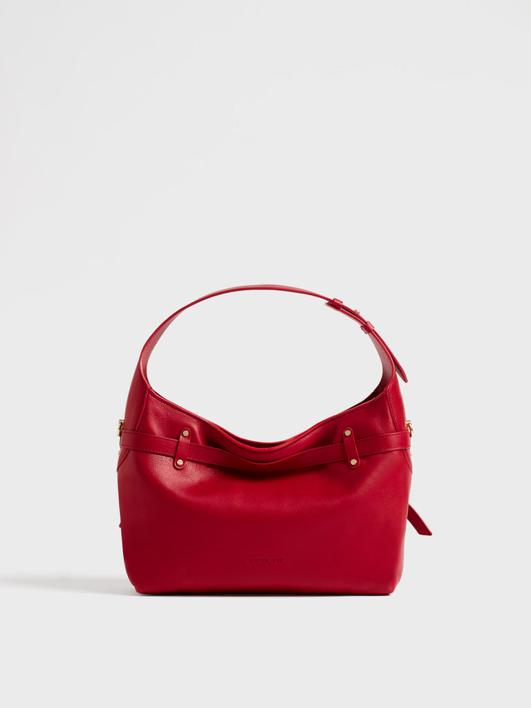 Borsa a spalla in pelle - PREMIERE BORSA HOBO SMALL - Borbonese