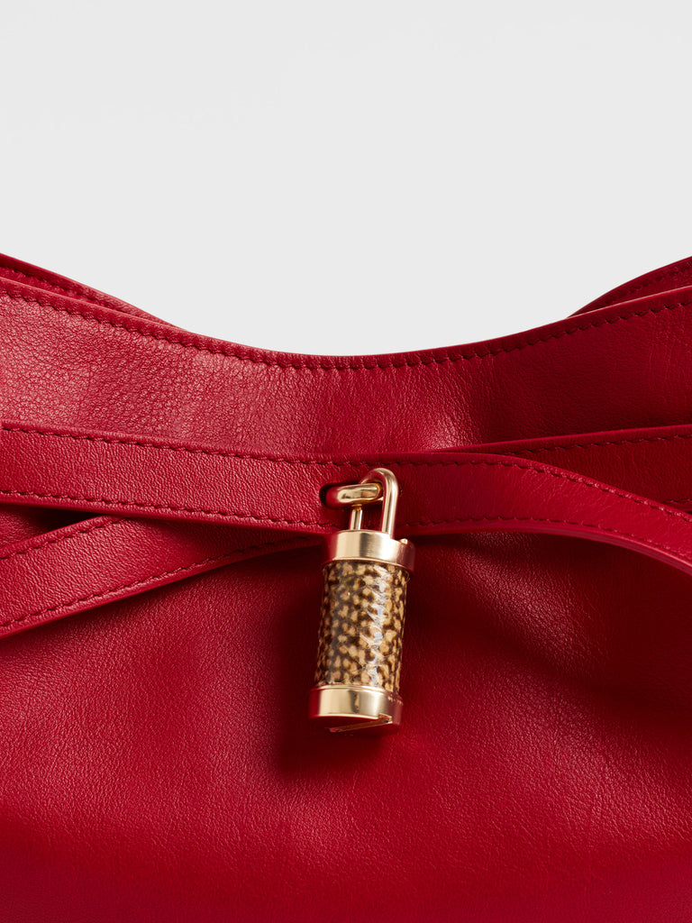 Borsa a spalla in pelle - PREMIERE BORSA HOBO SMALL - Borbonese