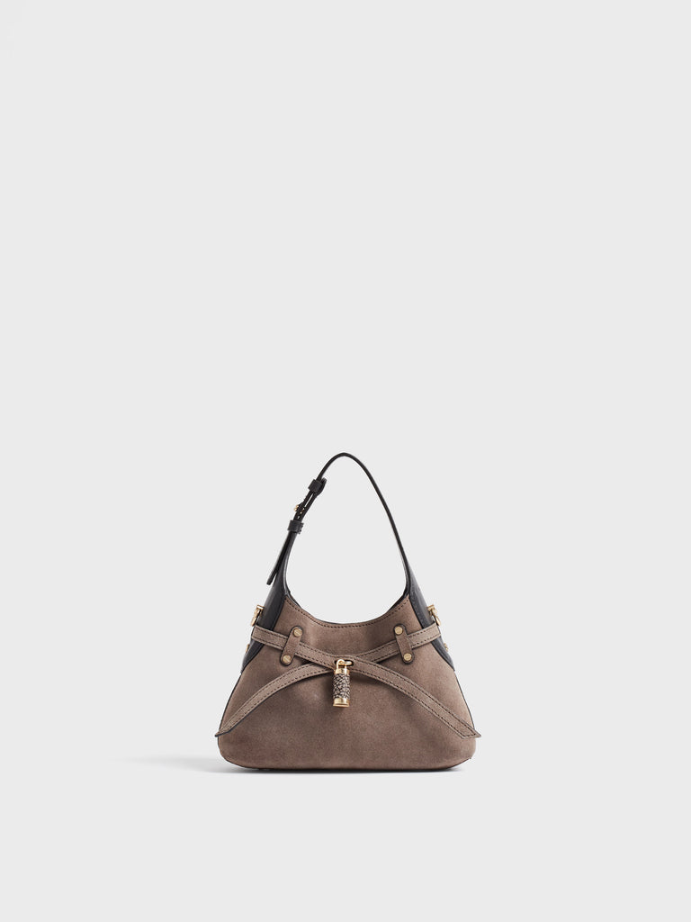 Borsa a tracolla in Pelle - B-HALO BORSA MINI  - Borbonese