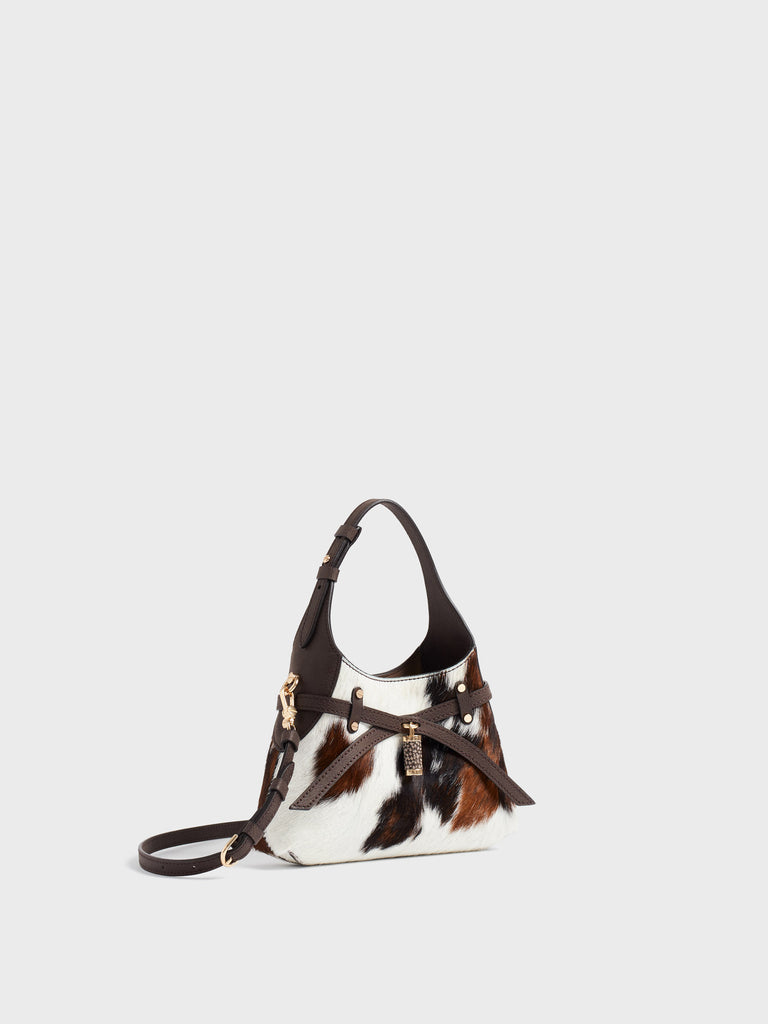 Borsa a tracolla in Pelle - B-HALO BORSA MINI  - Borbonese
