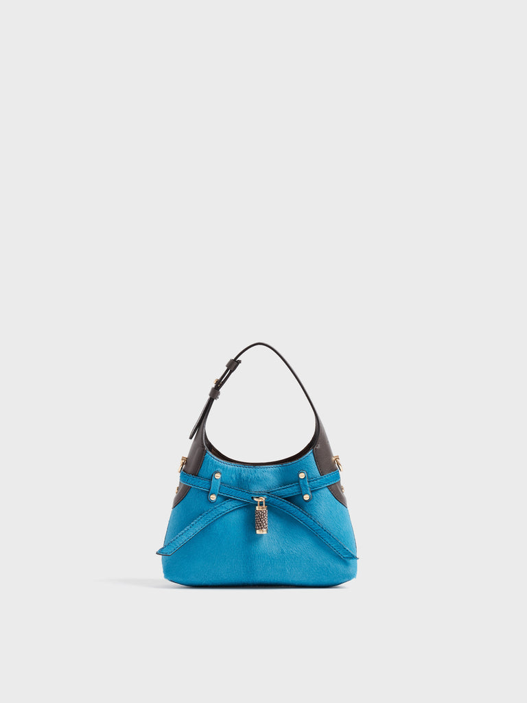 Borsa a tracolla in Pelle - B-HALO BORSA MINI  - Borbonese