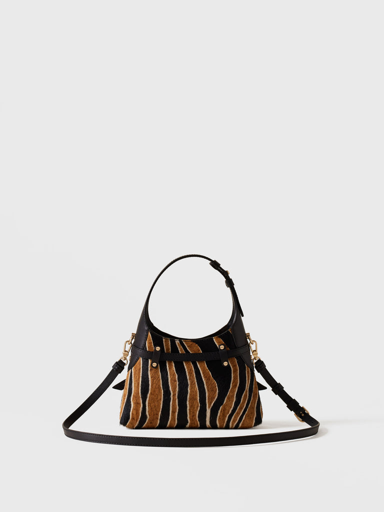 Borsa a tracolla in Cavallino - HALO MINI BAG - Borbonese