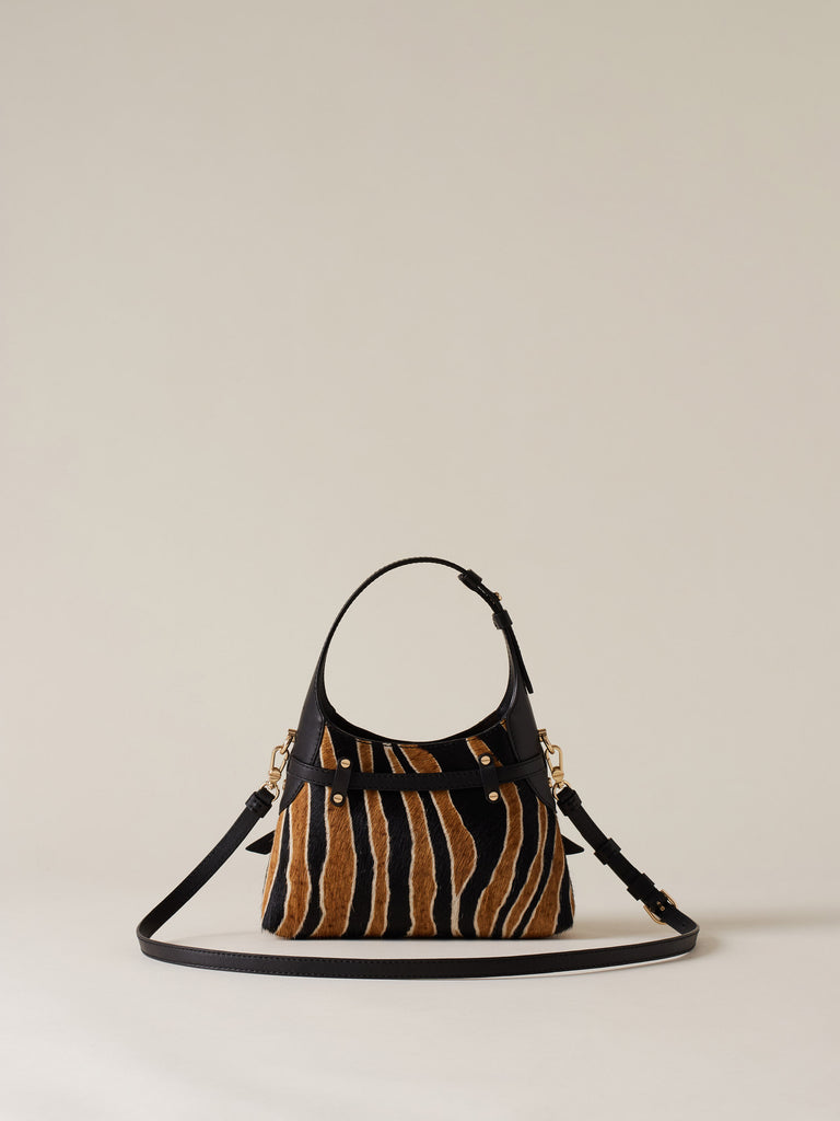 Borsa a tracolla in Cavallino - HALO MINI BAG - Borbonese