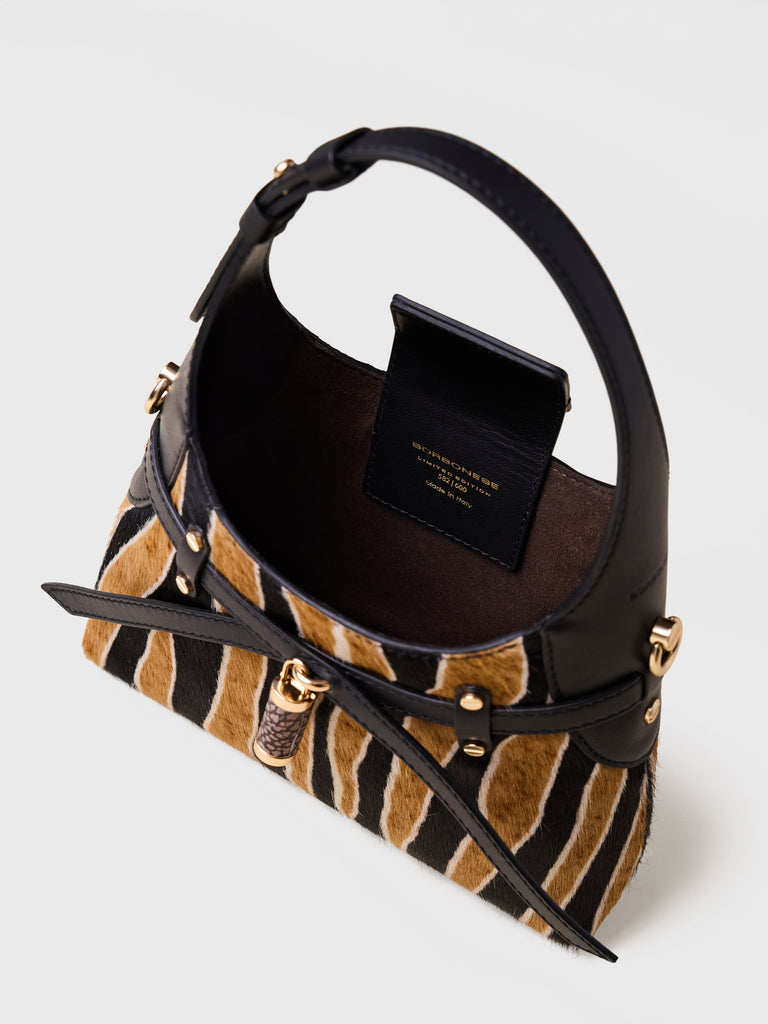 Borsa a tracolla in Cavallino - HALO MINI BAG - Borbonese