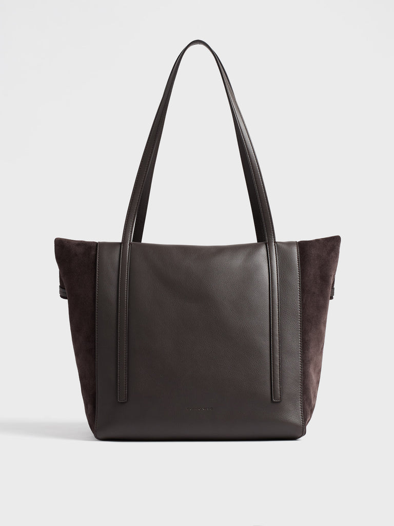 Borsa a spalla in pelle - WAVE SHOPPING LARGE - Borbonese