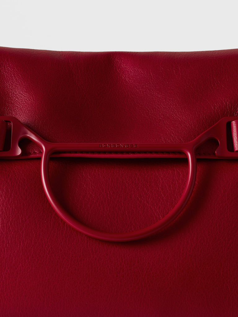 Leather shoulder bag - WAVE SHOPPING MEDIUM - Borbonese