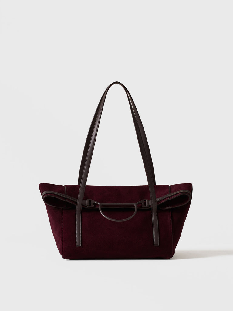 Leather shoulder bag - WAVE SHOPPING MEDIUM - Borbonese