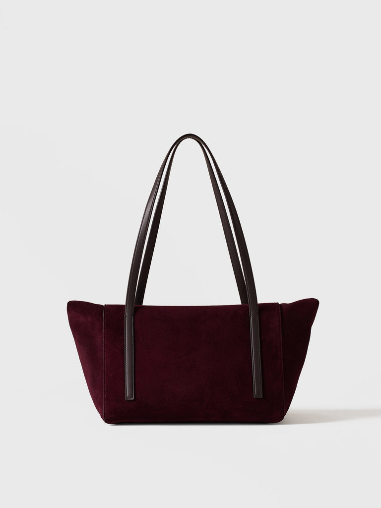 Leather shoulder bag - WAVE SHOPPING MEDIUM - Borbonese