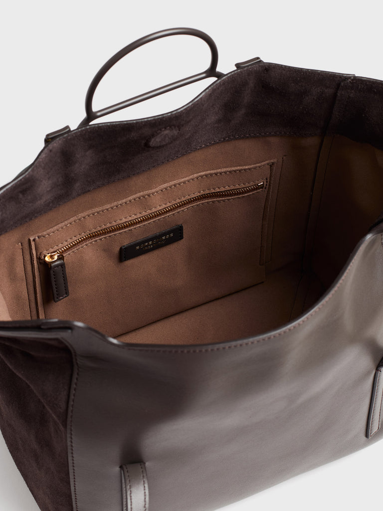 Borsa a spalla in pelle - WAVE SHOPPING MEDIUM - Borbonese