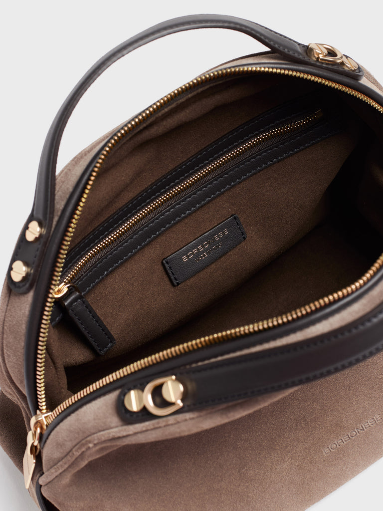Borsa a tracolla in pelle - BAULETTO SMALL - Borbonese