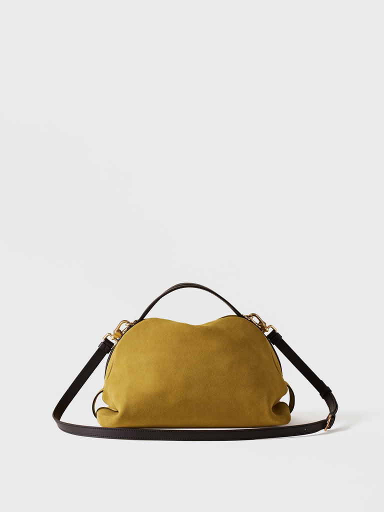Leather Crossbody Bag - Small Boston Bag - Borbonese