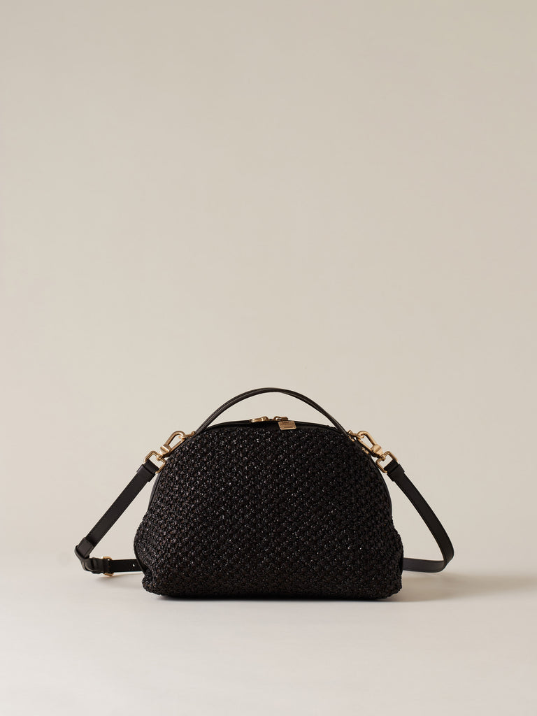 Borsa a tracolla in tessuto - BAULETTO SMALL - Borbonese