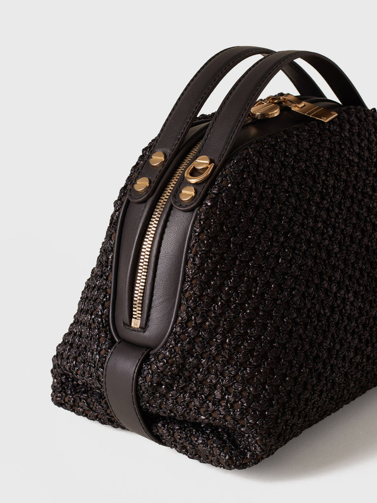 Fabric Shoulder bag - BOWLER BAG SMALL - Borbonese