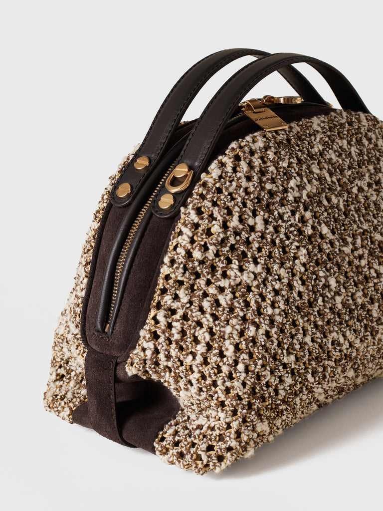 Fabric Shoulder bag - BOWLER BAG SMALL - Borbonese