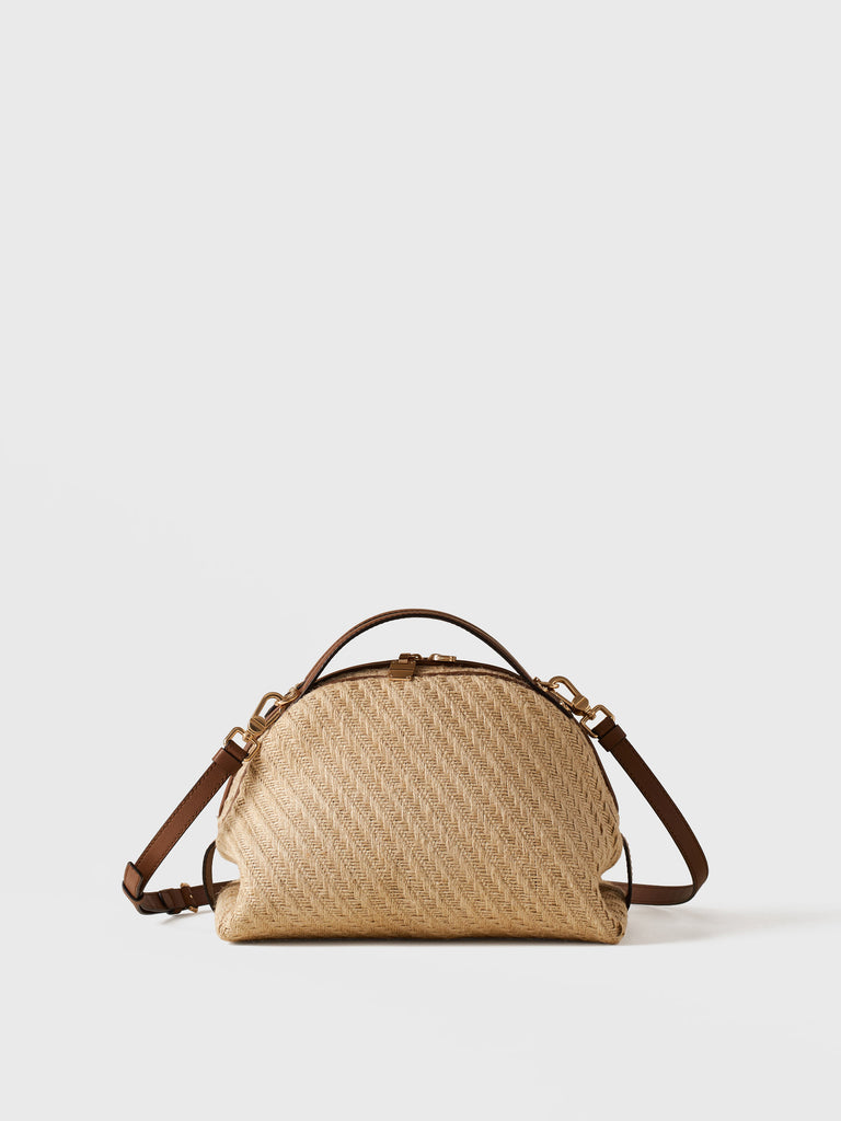 Borsa a tracolla in Tessuto - BAULETTO SMALL - Borbonese