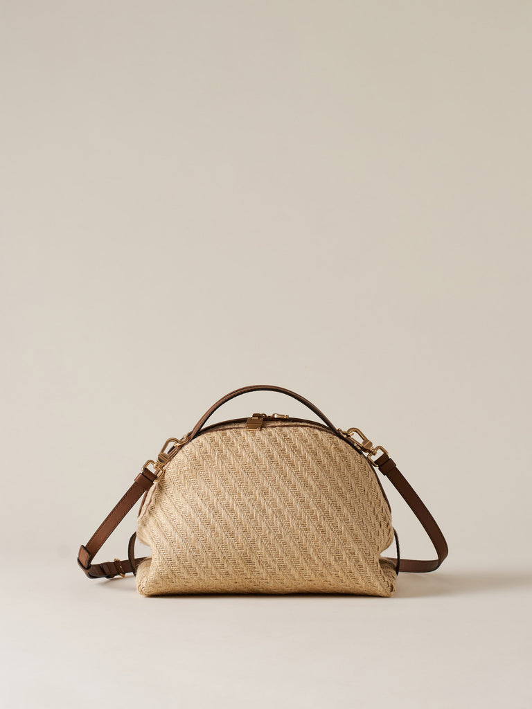 Fabric Shoulder bag - BOWLER BAG SMALL - Borbonese
