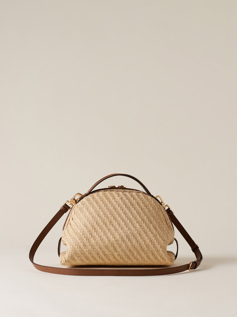 Fabric Shoulder bag - BOWLER BAG SMALL - Borbonese