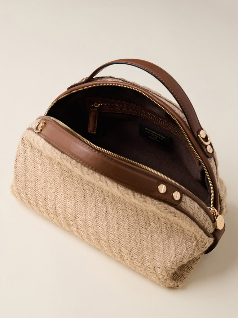 Fabric Shoulder bag - BOWLER BAG SMALL - Borbonese