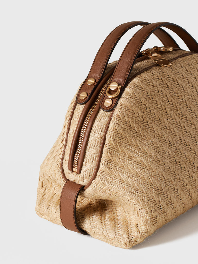 Borsa a tracolla in Tessuto - BAULETTO SMALL - Borbonese