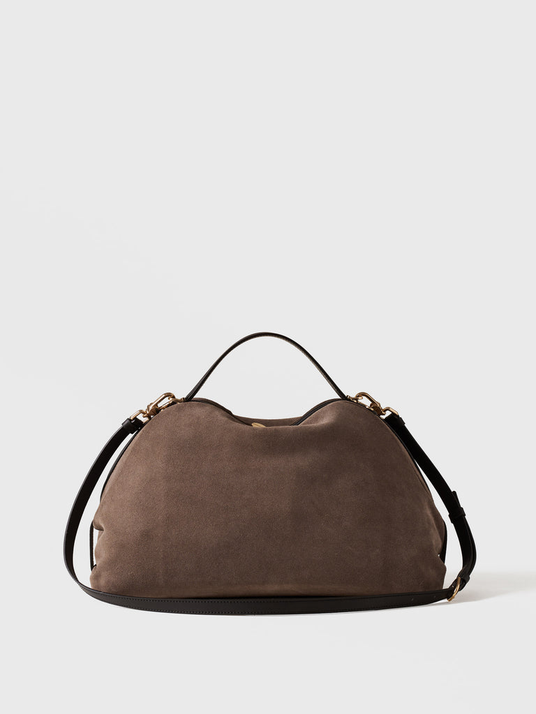 Borsa a tracolla in pelle - BAULETTO MEDIUM  - Borbonese