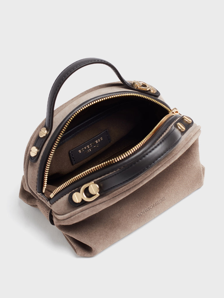 Borsa a tracolla in pelle - BAULETTO MINI - Borbonese