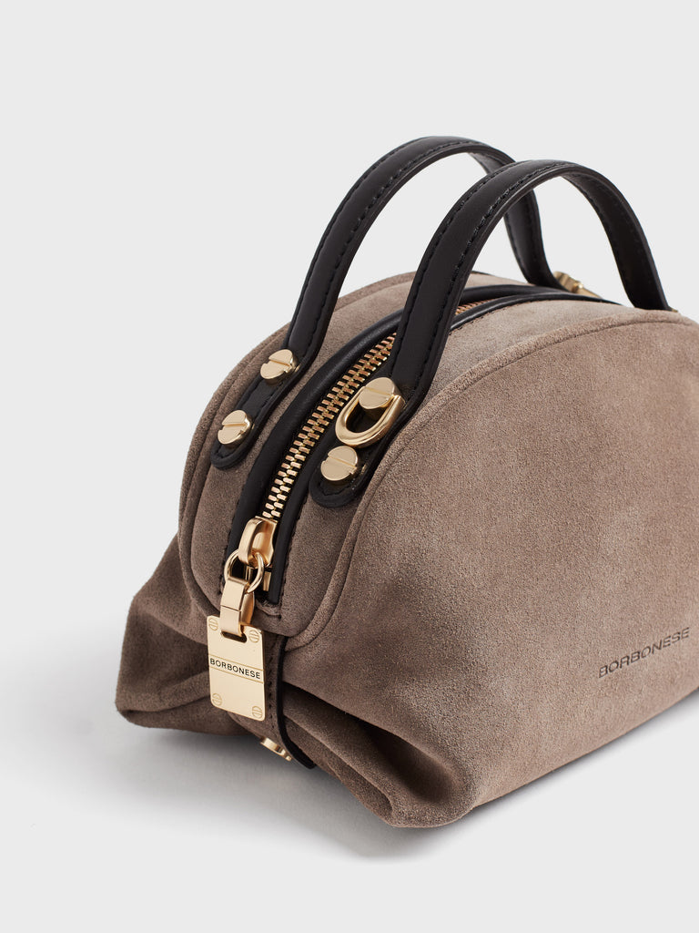 Borsa a tracolla in pelle - BAULETTO MINI - Borbonese