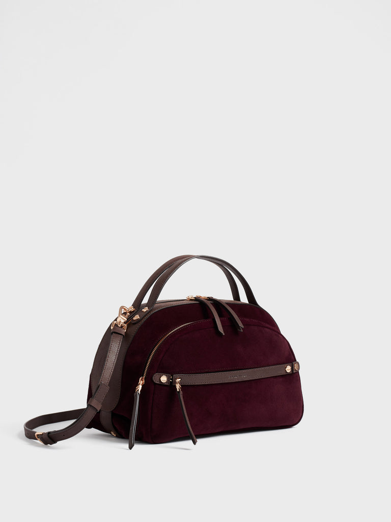 Leather shoulder bag - GALLERY BAULETTO MEDIUM - Borbonese