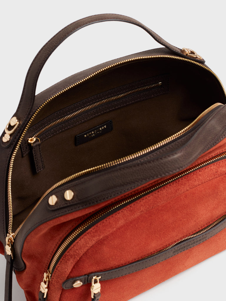 Borsa a tracolla in pelle - GALLERY BAULETTO MEDIUM - Borbonese