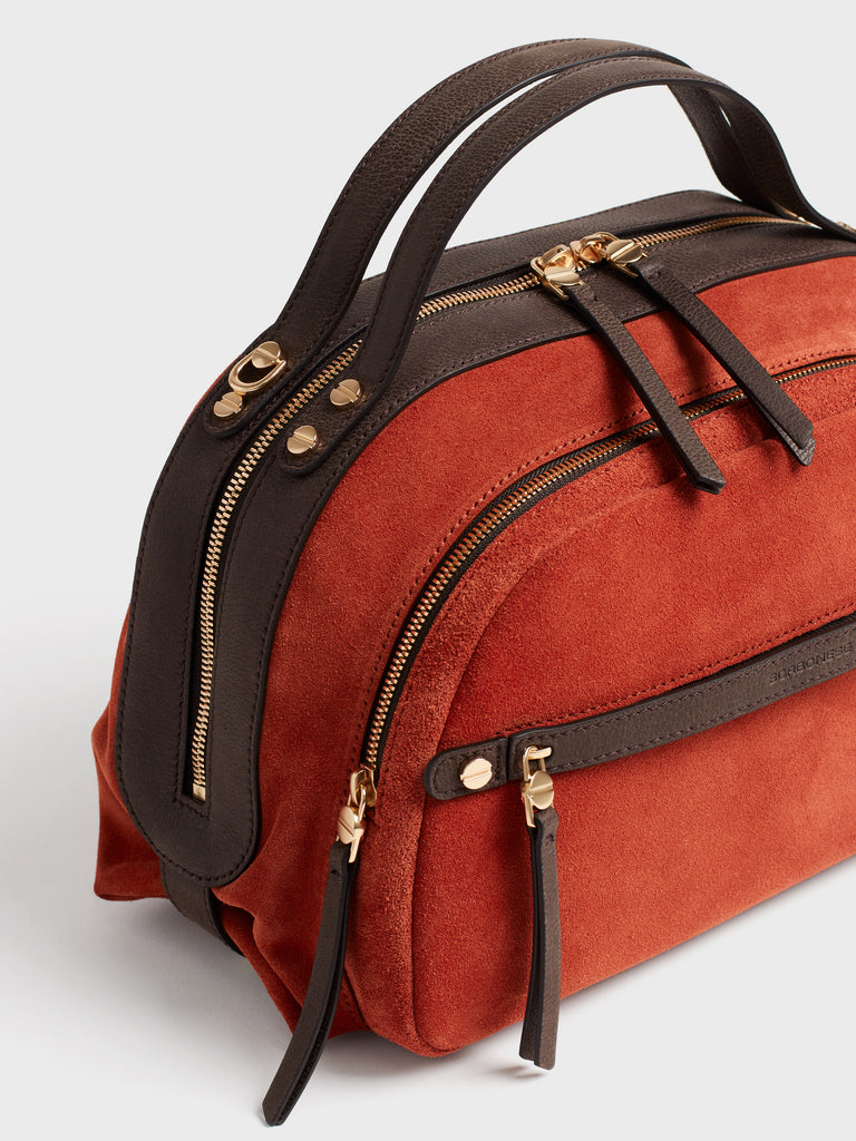 Borsa a tracolla in pelle - GALLERY BAULETTO MEDIUM - Borbonese