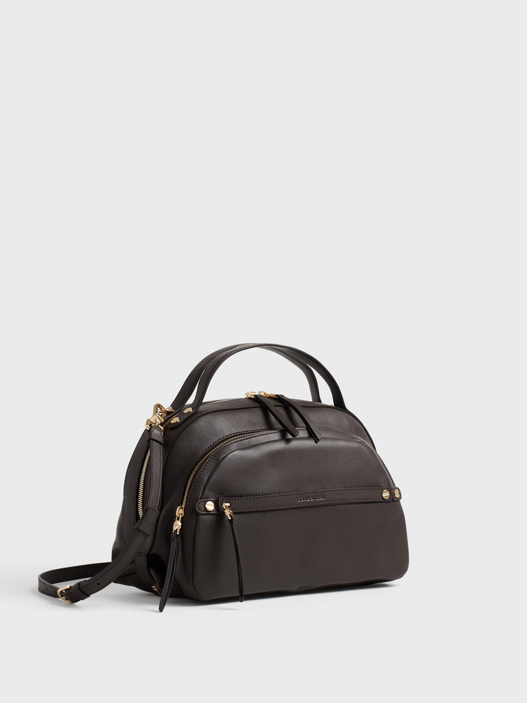 Borsa a tracolla in pelle - GALLERY BAULETTO MEDIUM - Borbonese