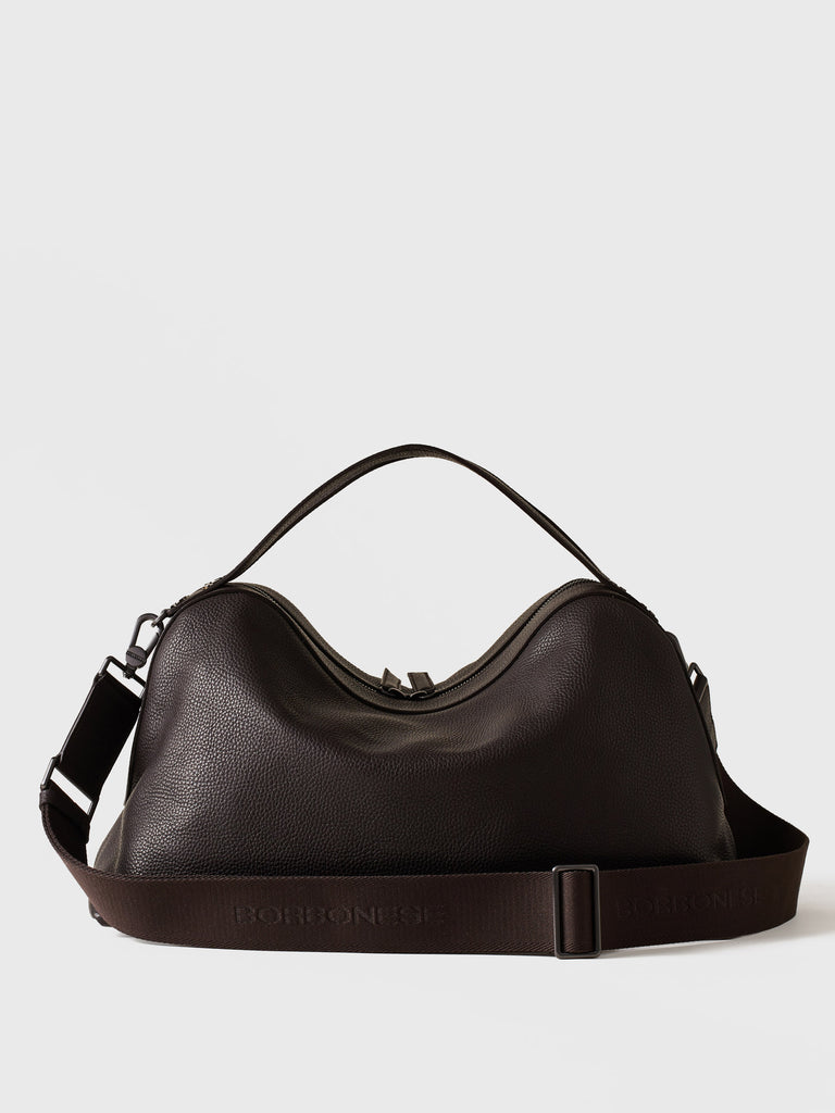 Borsone in pelle - TROTTER BORSONE LARGE - Borbonese