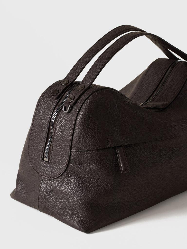 Borsone in pelle - TROTTER BORSONE LARGE - Borbonese