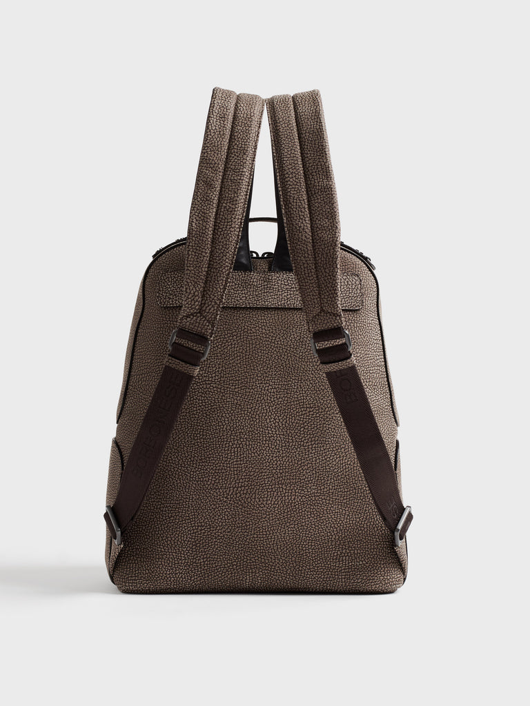 Leather backpack - TROTTER BACKPACK - Borbonese