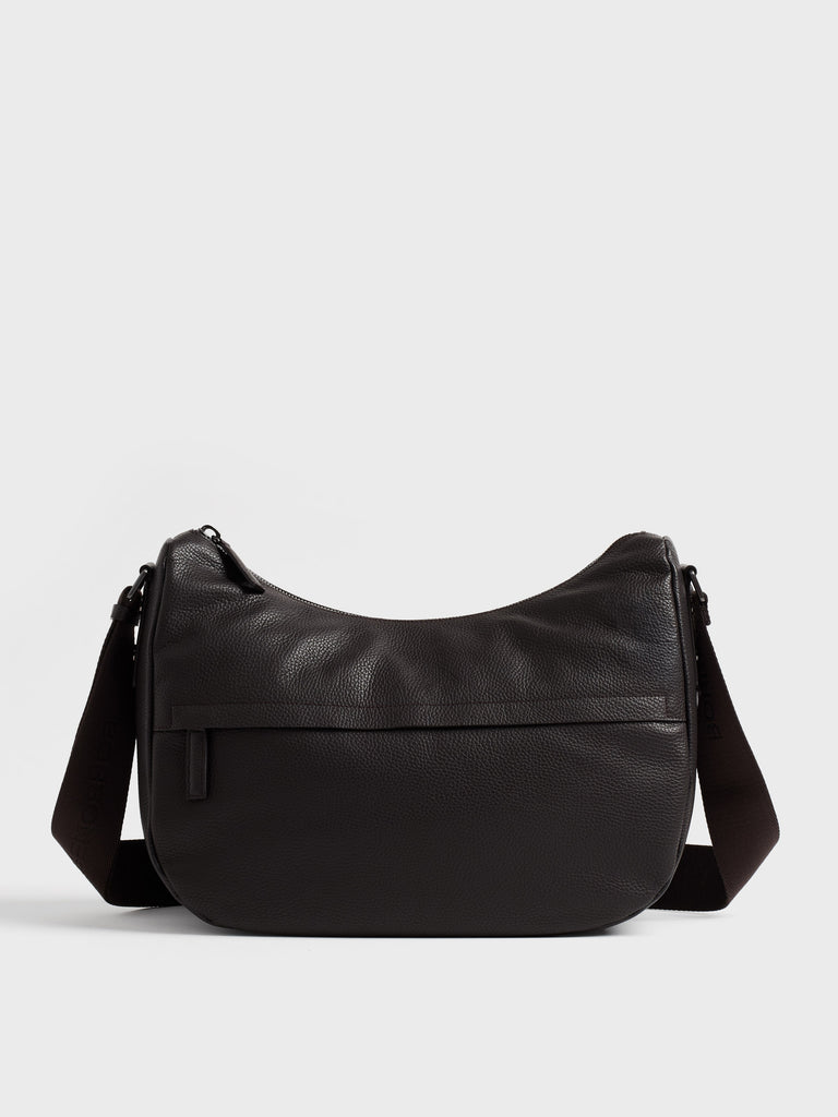 Borsa a tracolla in pelle - TROTTER LUNA BAG LARGE - Borbonese