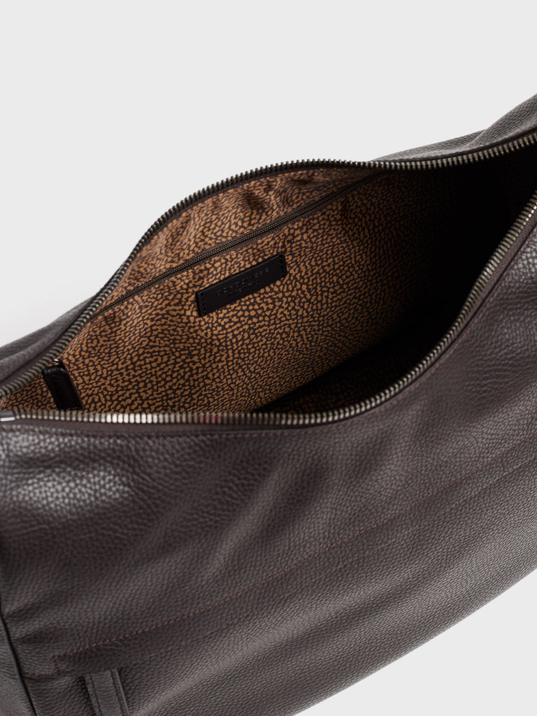Borsa a tracolla in pelle - TROTTER LUNA BAG LARGE - Borbonese