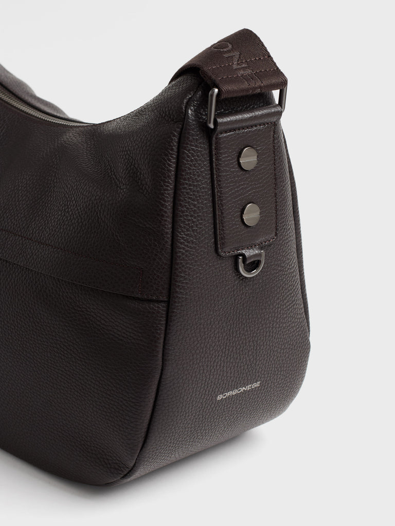 Borsa a tracolla in pelle - TROTTER LUNA BAG LARGE - Borbonese